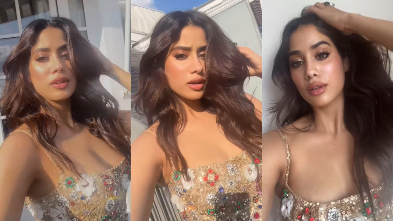 Janhvi Kapoor’s 8 steps for sun-kissed makeup to shine bright at daytime weddings 