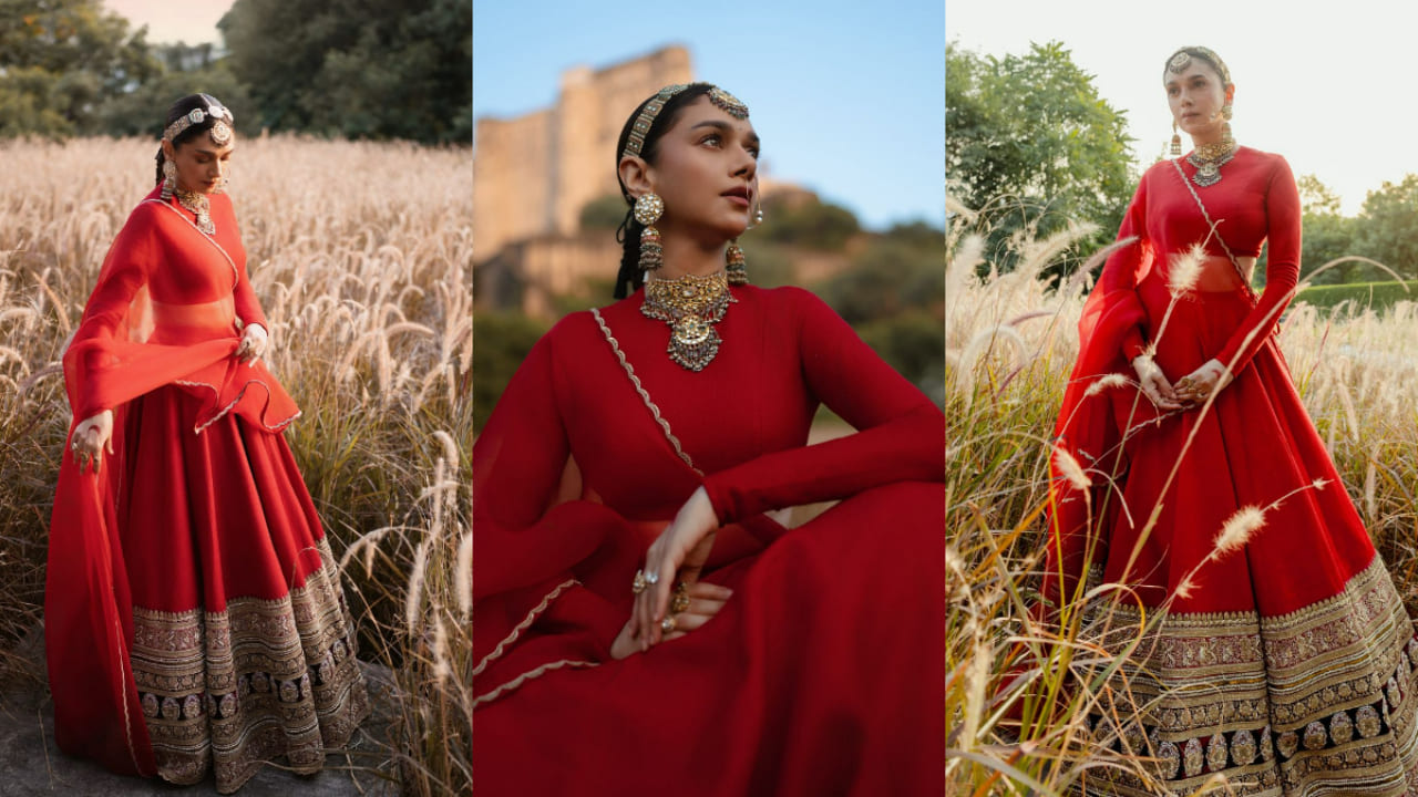 Aditi Rao Hydari’s 4 wedding looks for minimalist brides-to-be  (P.C. - thehouseontheclouds)