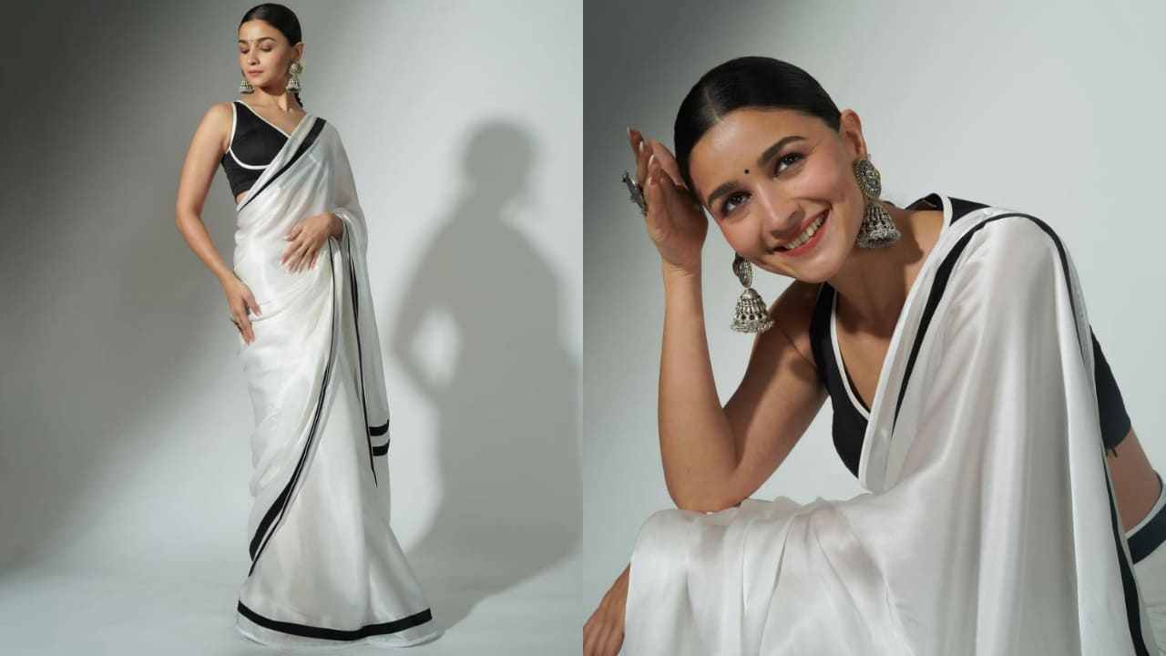 Top 7 formal sarees for your next interview inspired by Alia Bhatt, Kiara Advani and more