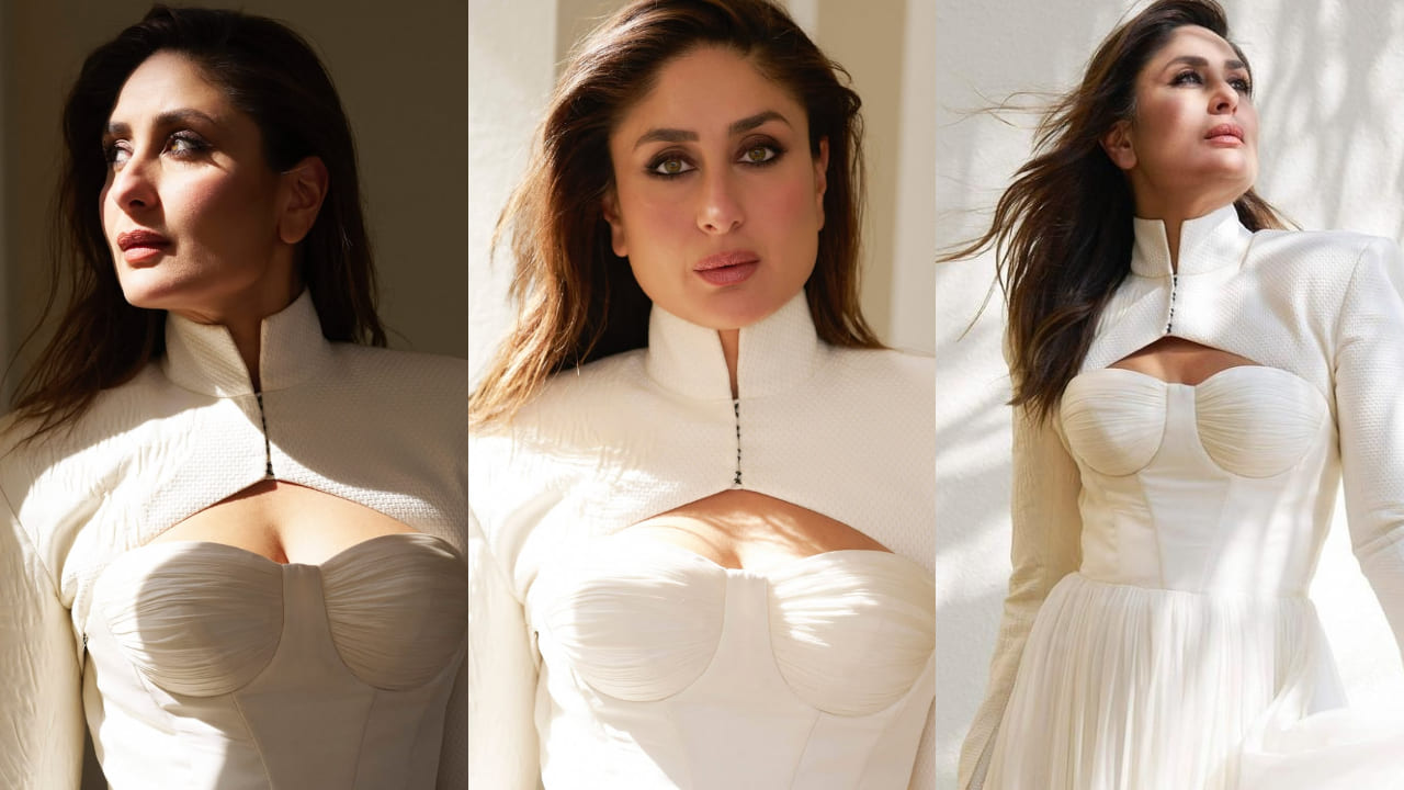 Kareena Kapoor Khan in white gown