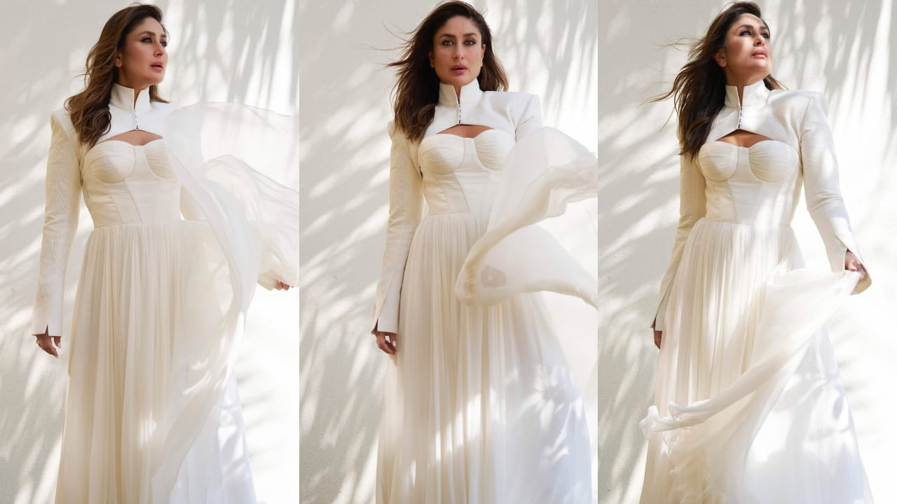 Kareena Kapoor Khan in white gown