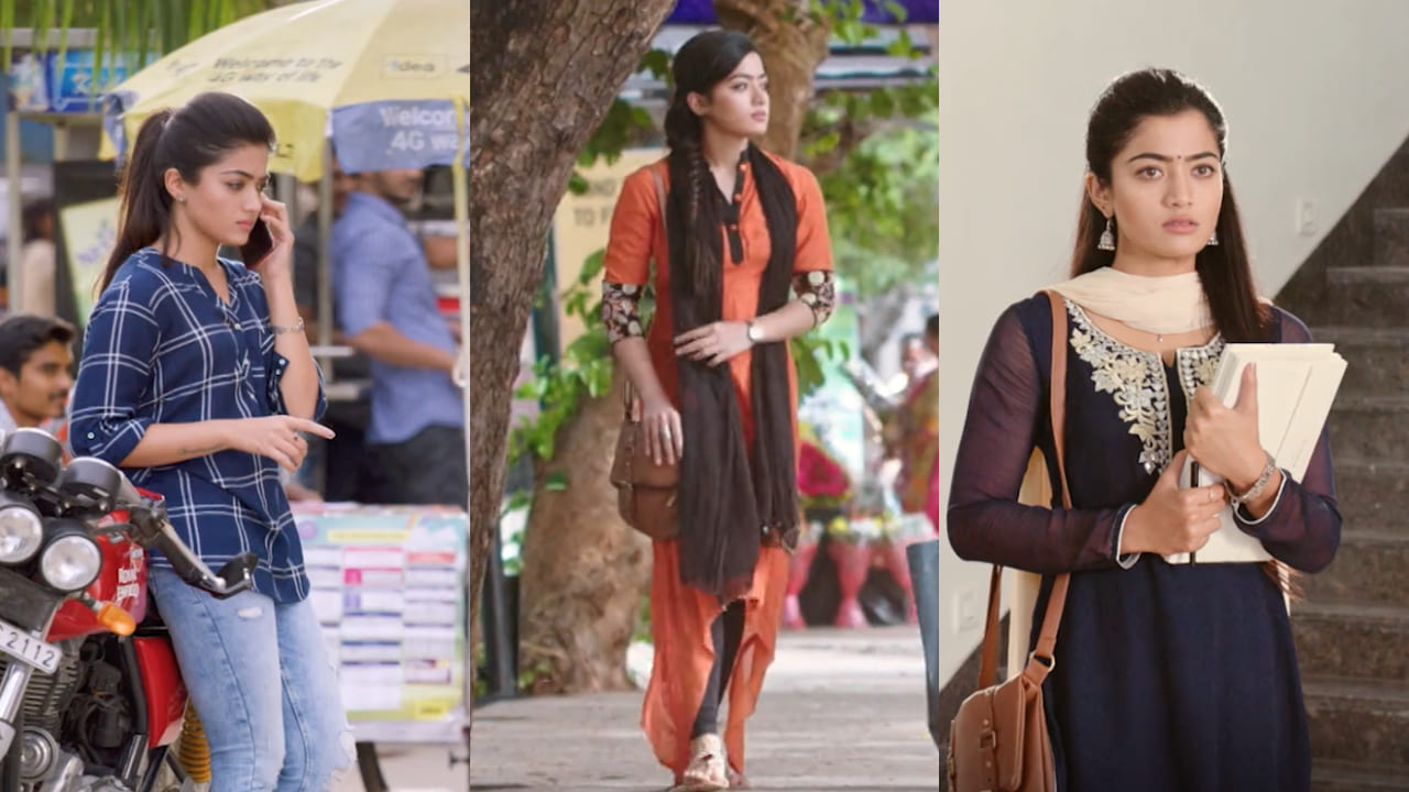 Rashmika Mandanna's looks in The Girlfriend teaser remind us of Geetha Govindam and Dear Comrade; check out the outfits