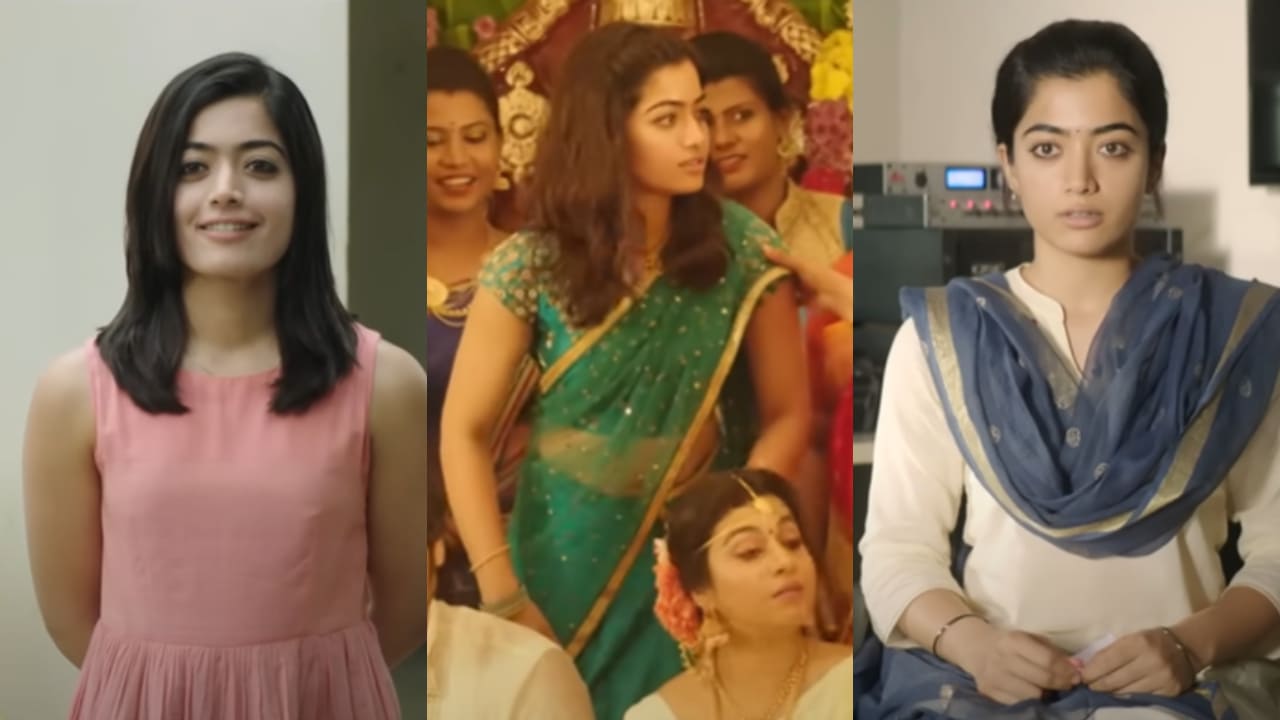 Rashmika Mandanna's looks in The Girlfriend teaser remind us of Geetha Govindam and Dear Comrade; check out the outfits