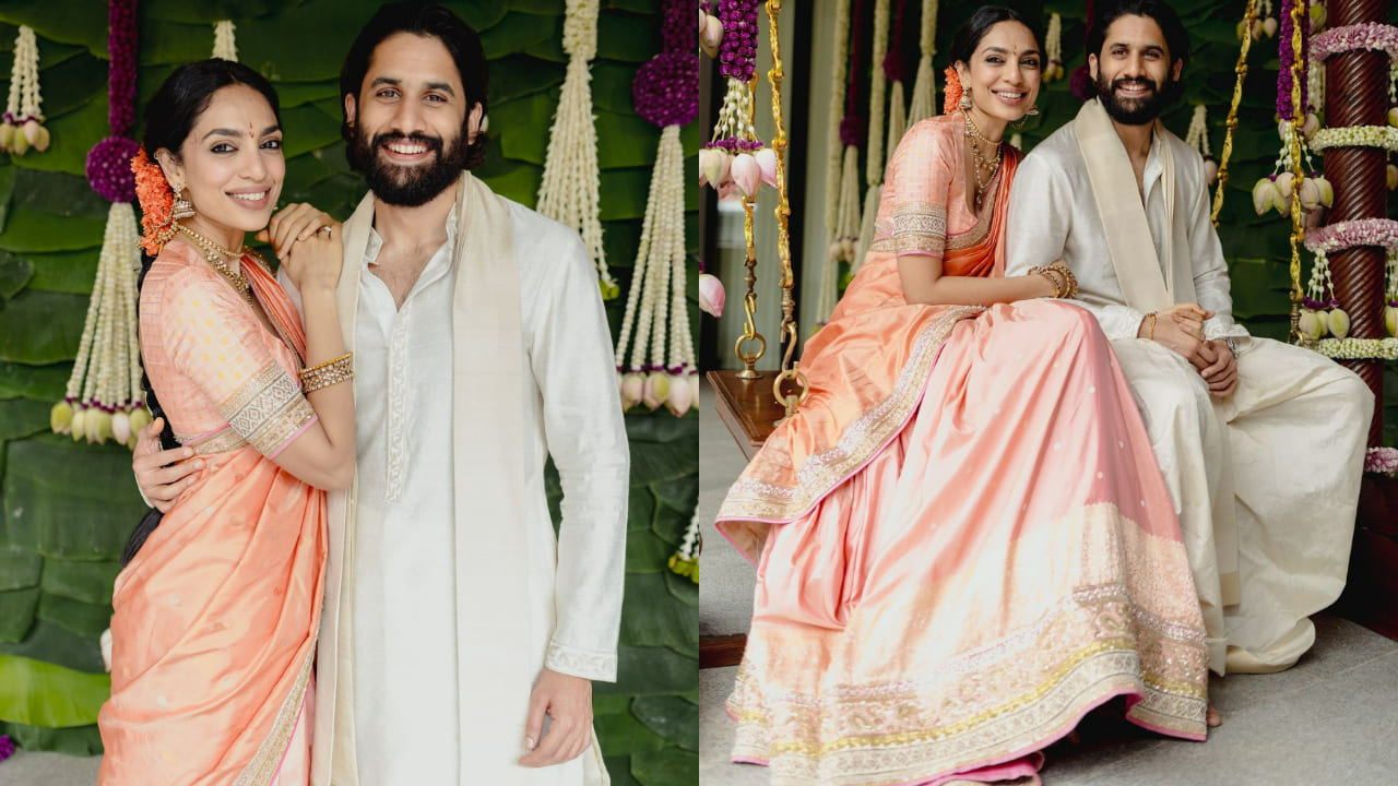 5 dreamy pastel colour sarees for weddings that will help you steal the spotlight just like Janhvi, Kareena, and others