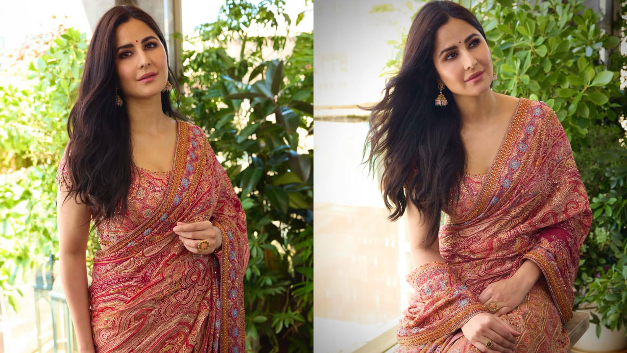 Fashion face-off: Katrina Kaif, Khushi Kapoor, or Kriti Sanon; who slayed in Tarun Tahilian’s kashida saree? 