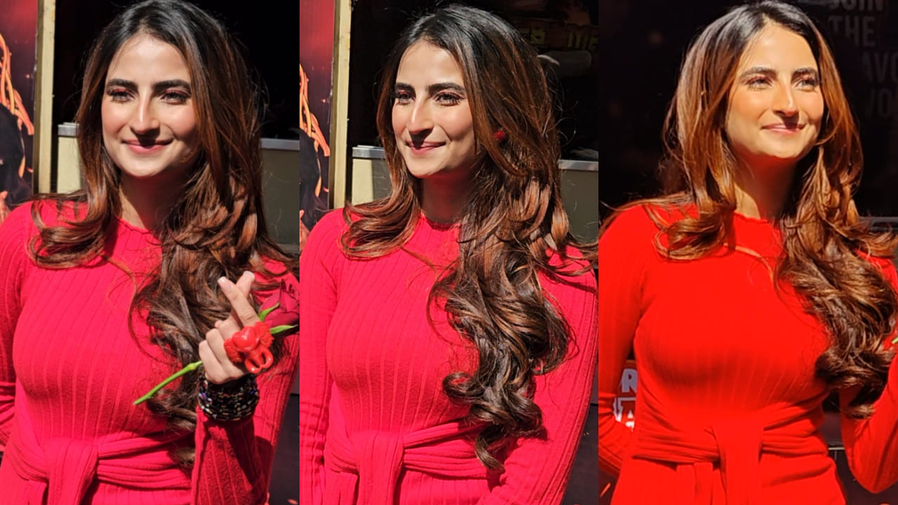 Palak Tiwari attended an event dressed in a mini ribbed dress and it’s perfect to pin on the holiday season moodboard