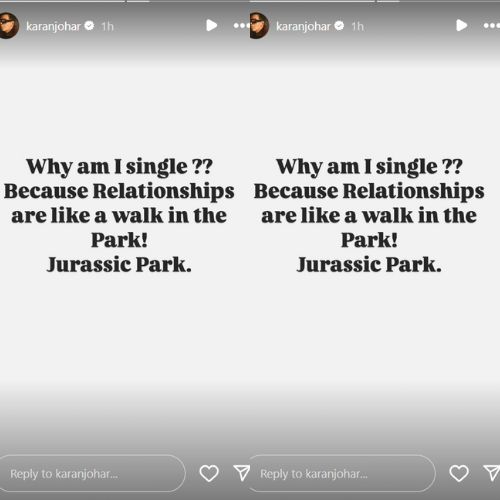 Karan Johar REVEALS reason behind being single as he compares relationships to a walk in Jurassic Park