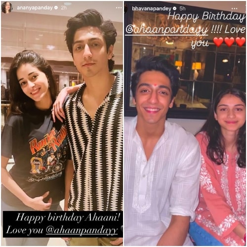 PC: Bhavana Pandey, Ananya Panday/Instagram