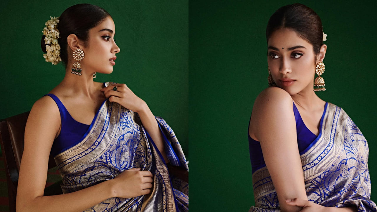 Mrunal Thakur vs Janhvi Kapoor Fashion Face-off: Who do you think styled the banarasi silk saree better?