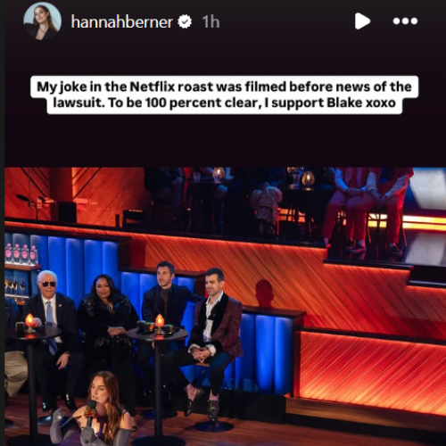 Hannah Berner clarifies her stand in Blake Lively lawsuit controversy after awkwardly timed release of her Netflix comedy special (PC: Instagram)