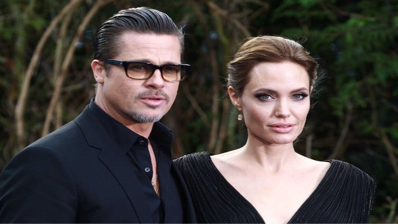 Angelina Jolie and Brad Pitt (via Getty Images)