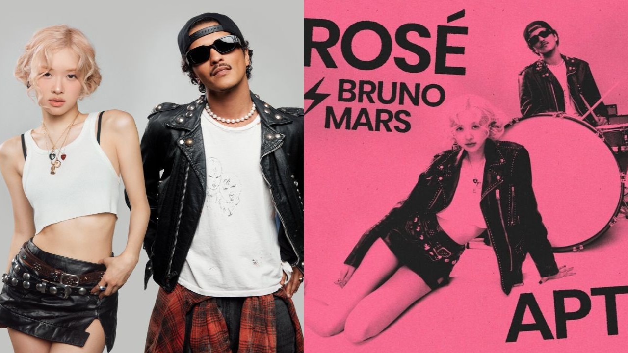 Rosé and Bruno Mars: images from Atlantic Records