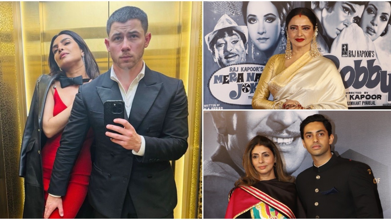 Bollywood Newswrap, December 14: Priyanka Chopra-Nick Jonas’ outing in Jeddah; Rekha hugs Amitabh Bachchan’s grandson Agastya Nanda