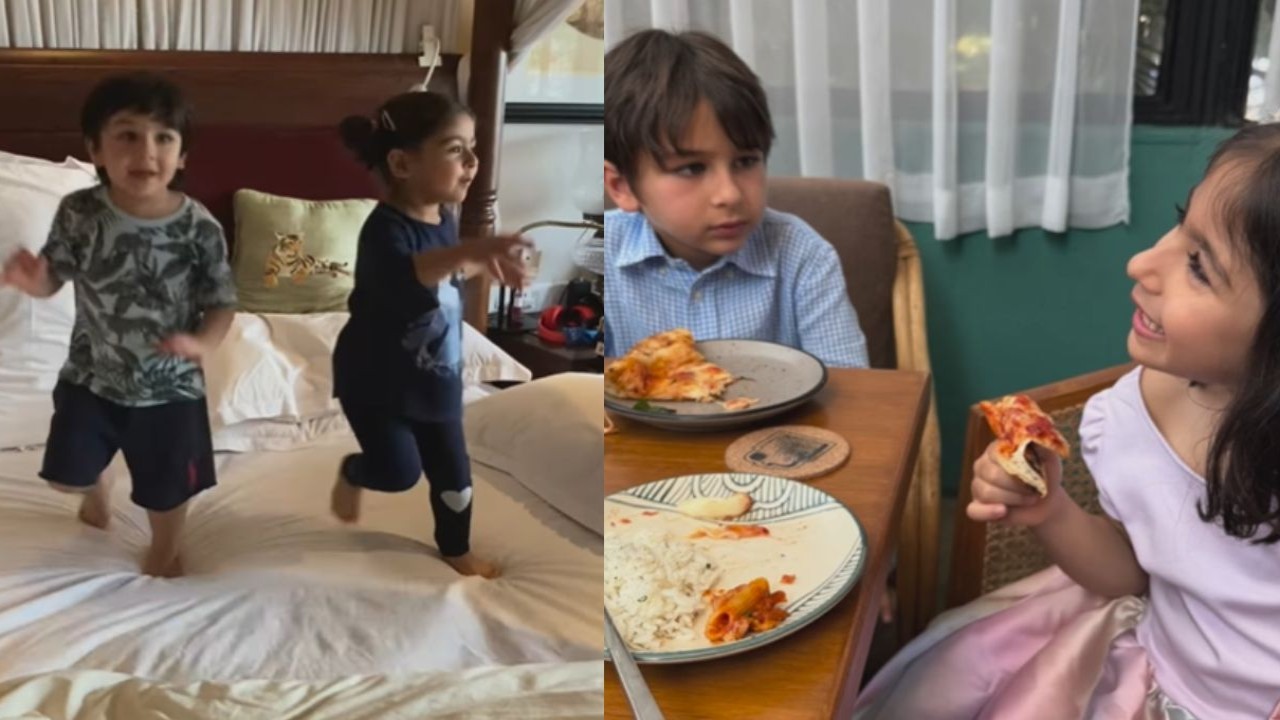 Taimur Ali Khan’s birthday: Kareena Kapoor-Saif Ali Khan’s son shares special bond with cousin Inaaya; Soha’s video proves it