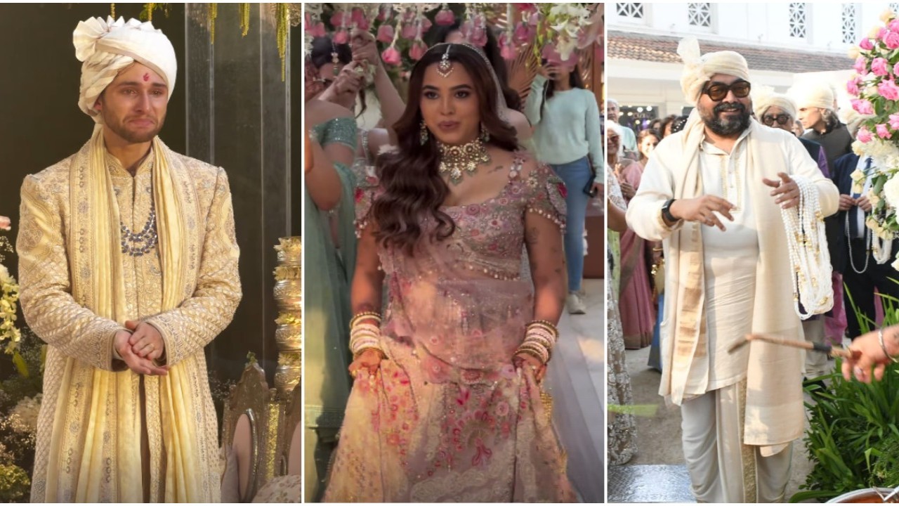 INSIDE Aaliyah Kashyap-Shane Gregoire’s Wedding: Bride and groom get emotional during rituals; Anurag Kashyap dances to dhol beats