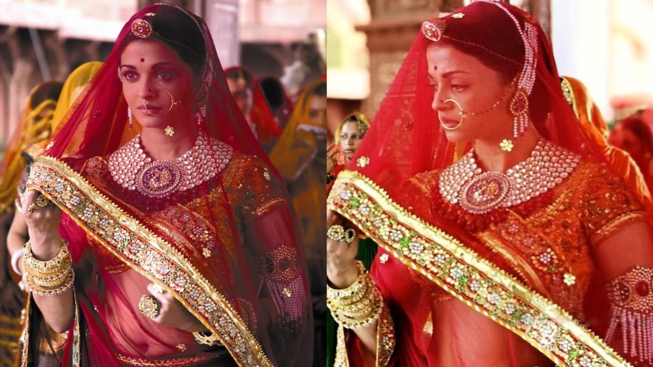 Aishwarya Rai’s iconic wedding lehenga from Jodha Akbar to be displayed at Academy Museum