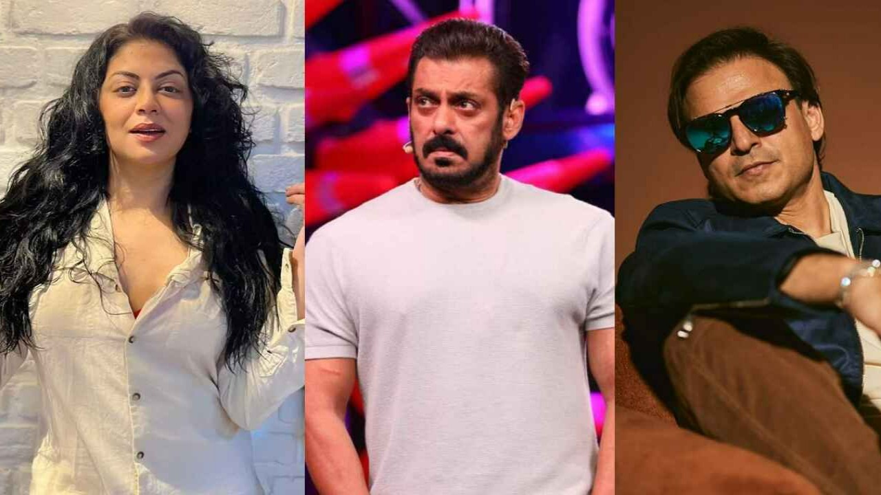 Kavita Kaushik, Vivek Oberoi, Salman Khan