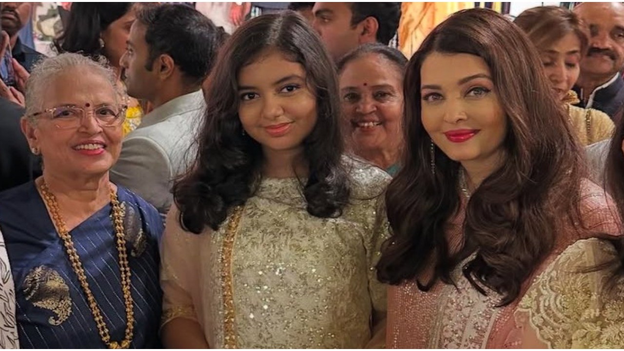 After Aishwarya Rai and Abhishek Bachchan’s selfie, actress’ PIC with daughter Aaradhya at wedding goes VIRAL