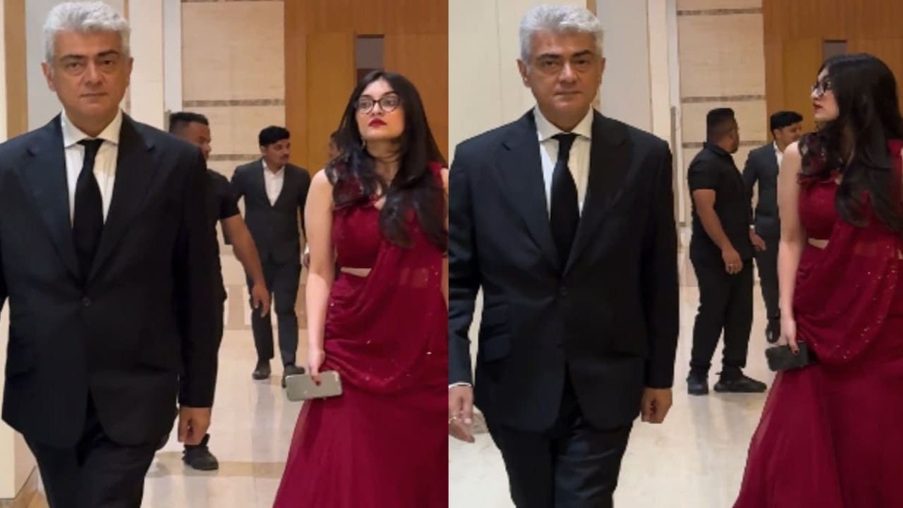 Ajith Kumar's daughter Anoushka makes stunning appearance at PV Sindhu's wedding reception