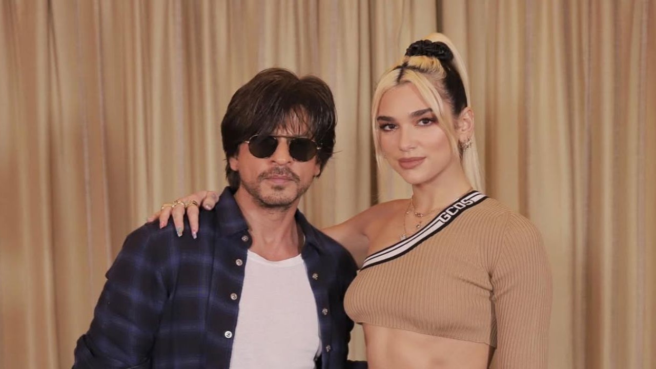 Dua Lipa performing on mashup of her song Levitating with Shah Rukh Khan’s Woh Ladki is the BOMB of all unexpected collabs; WATCH 