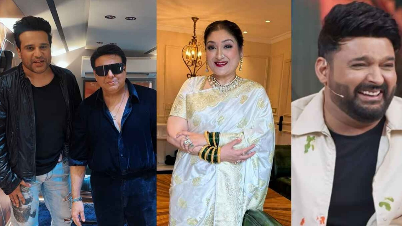 Krushna Abhishek, Govinda, Sunita Ahuja, Kapil Sharma