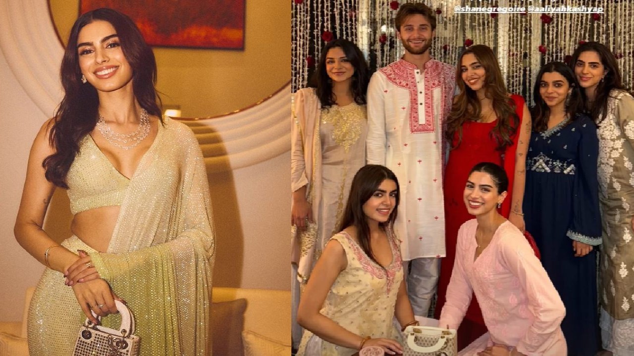 Khushi drops INSIDE pics from Aaliyah Kashyap and Shane Gregoire's pre-wedding festivities