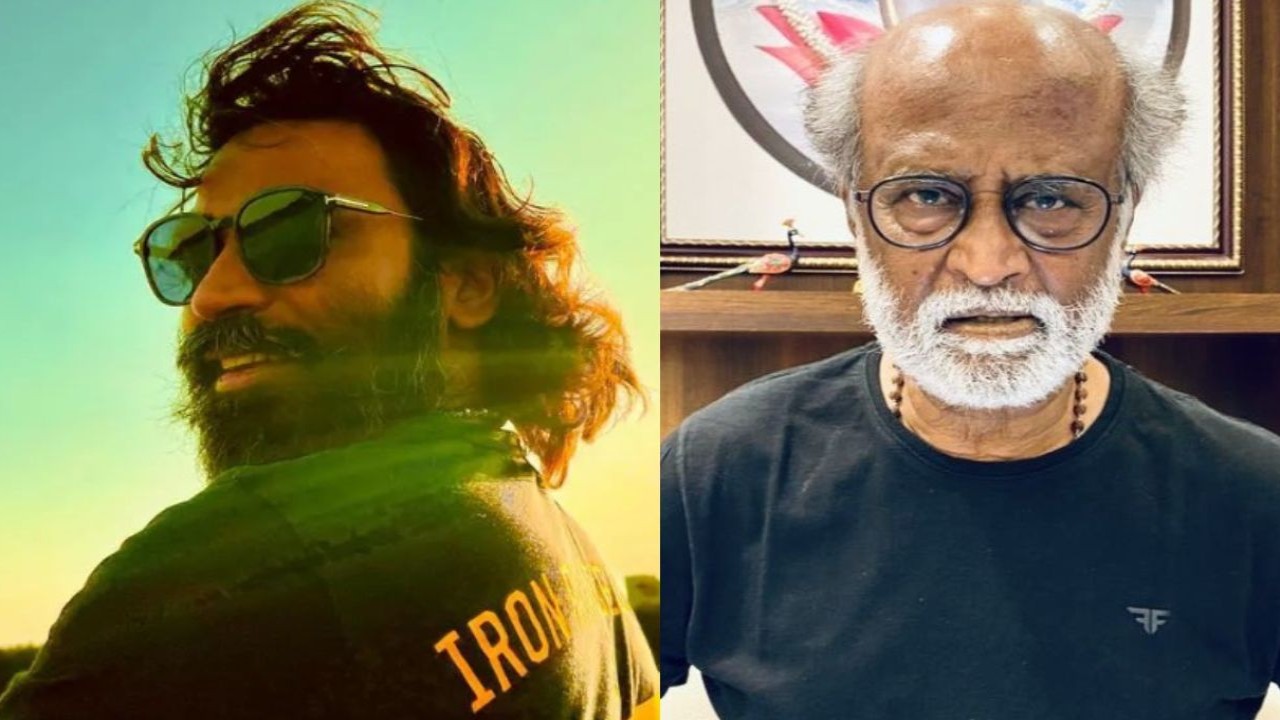 Here's how Dhanush wished ex-father-in-law and superstar Rajinikanth on his 74th birthday