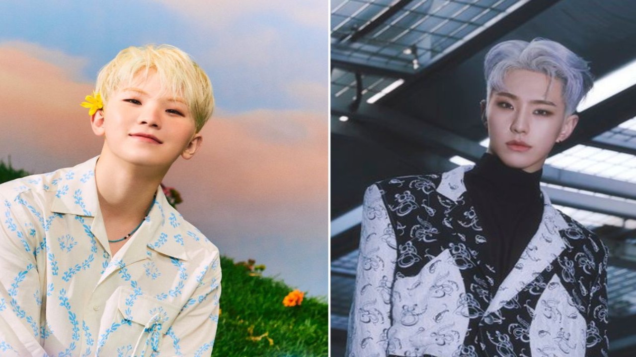 SEVENTEEN's Hoshi and Woozi: courtesy of Pledis Entertainment