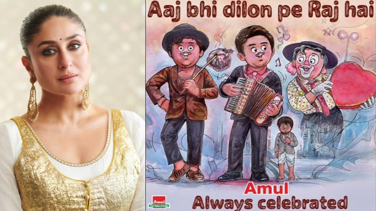 Not just Kareena Kapoor, even we are in awe of Amul’s special shoutout on Raj Kapoor’s 100th birth anniversary: ‘Aaj bhi dilon pe…’