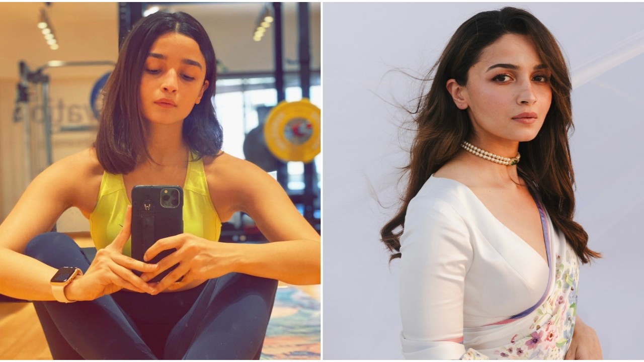 Alia Bhatt is back to the grind after serving vintage saree look; WATCH her intense Saturday workout for major inspo