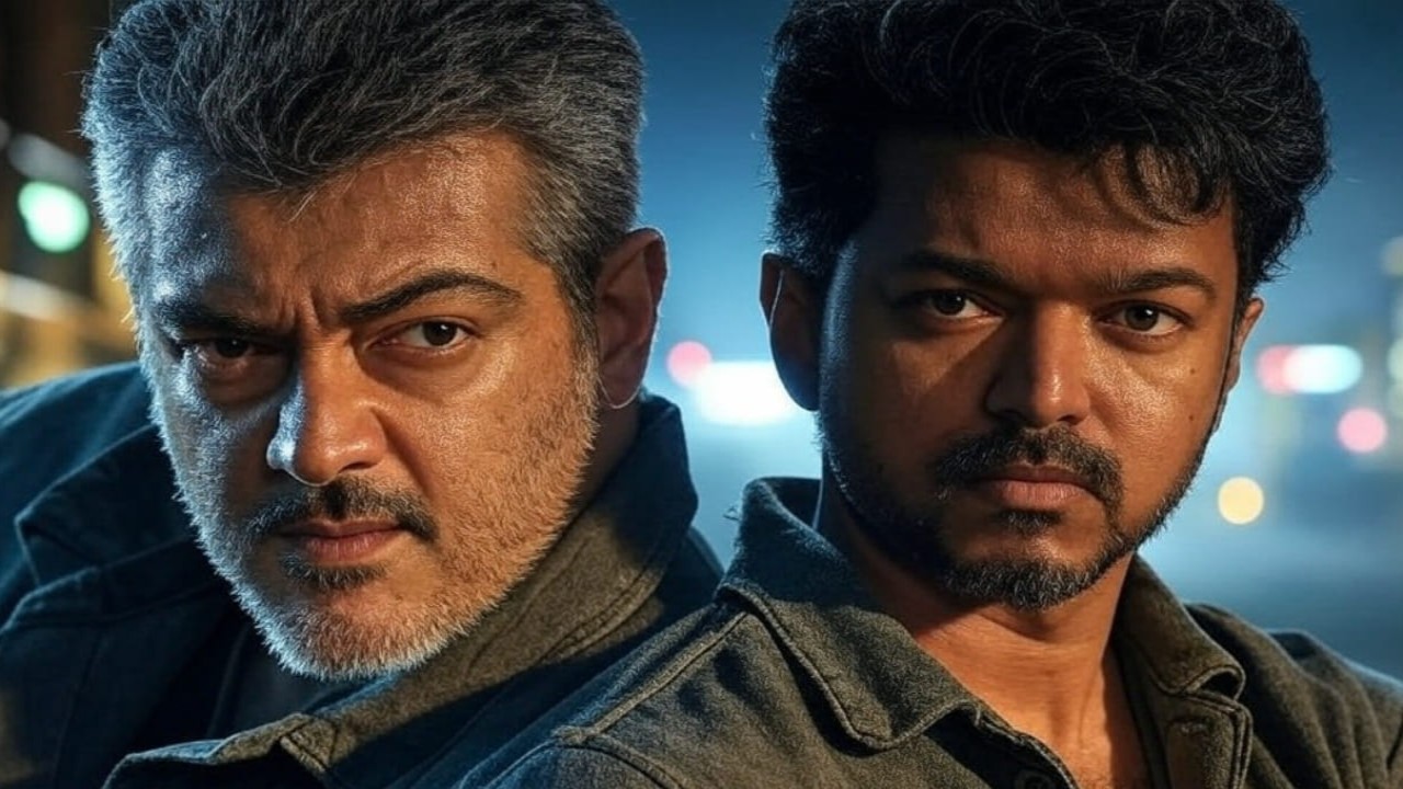 Ever imagined how Vijay & Ajith Kumar would’ve been together on screen for an action film?