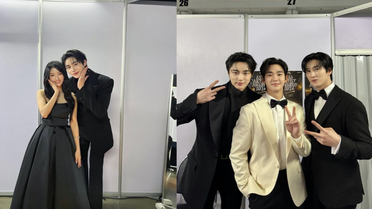 Byeon Woo Seok snaps couple PIC with lovely Kim Hye Yoon; poses with 6 AAA wins and actors Kim Soo Hyun, Ahn Bo Hyun