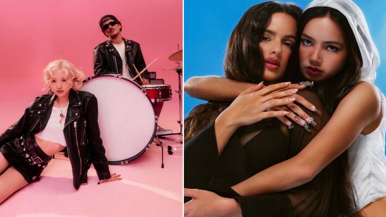 Rosé and Bruno Mars: Atlantic Records, Lisa and Rosalía: courtesy of LLOUD