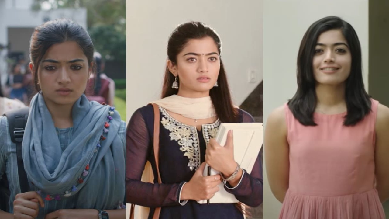 Rashmika Mandanna's looks in The Girlfriend teaser remind us of Geetha Govindam and Dear Comrade; check out the outfits