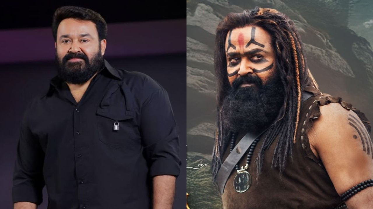 Mohanlal’s first look as the powerful ‘Kirata’ in Vishnu Manchu’s Kannappa