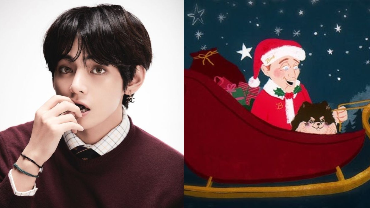 WATCH: BTS' V unveils White Christmas, remembers Bing Crosby and late dog Yeontan in animated music video