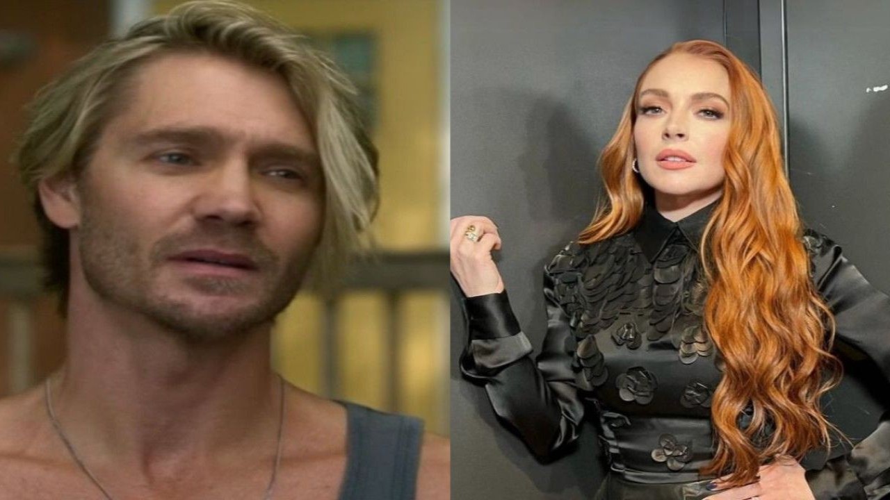 Chad Michael Murray (CC: YouTube) and Lindsay Lohan (CC: Instagram)