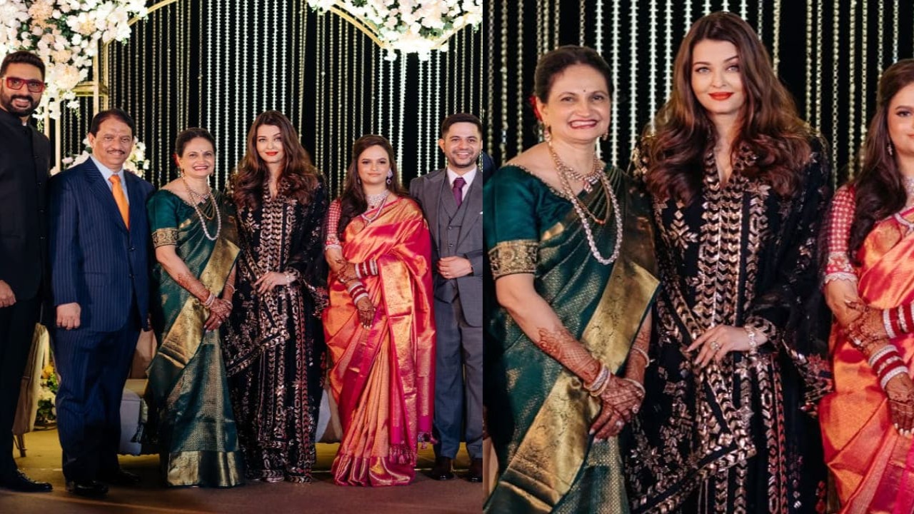 Aishwarya Rai Bachchan stuns in a black ethnic suit, and it's worth bookmarking for a sangeet