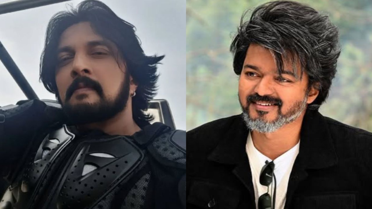  Kichcha Sudeep makes RARE comment about his former co-star Thalapathy Vijay: 'No one...'