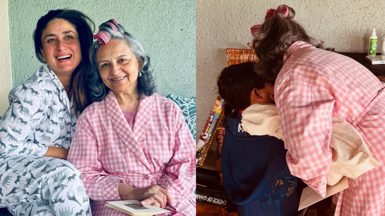 Kareena Kapoor Khan calls mother-in-law Sharmila Tagore 'Coolest gangsta ever' as she wishes latter on her birthday; don't miss little Jeh's cute picture with Dadi