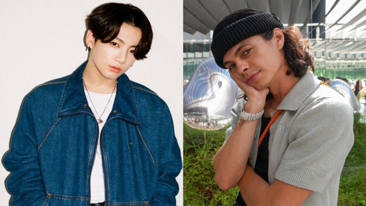 BTS' Jungkook, Ian Eastwood; Image Courtesy: BIGHIT MUSIC, Ian's Instagram