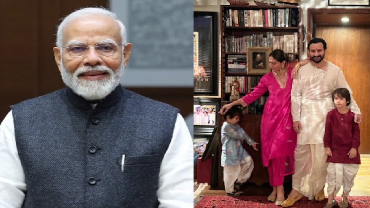 PM Narendra Modi is also a fan of Saif-Kareena’s kids Tim and Jeh; THIS video is proof