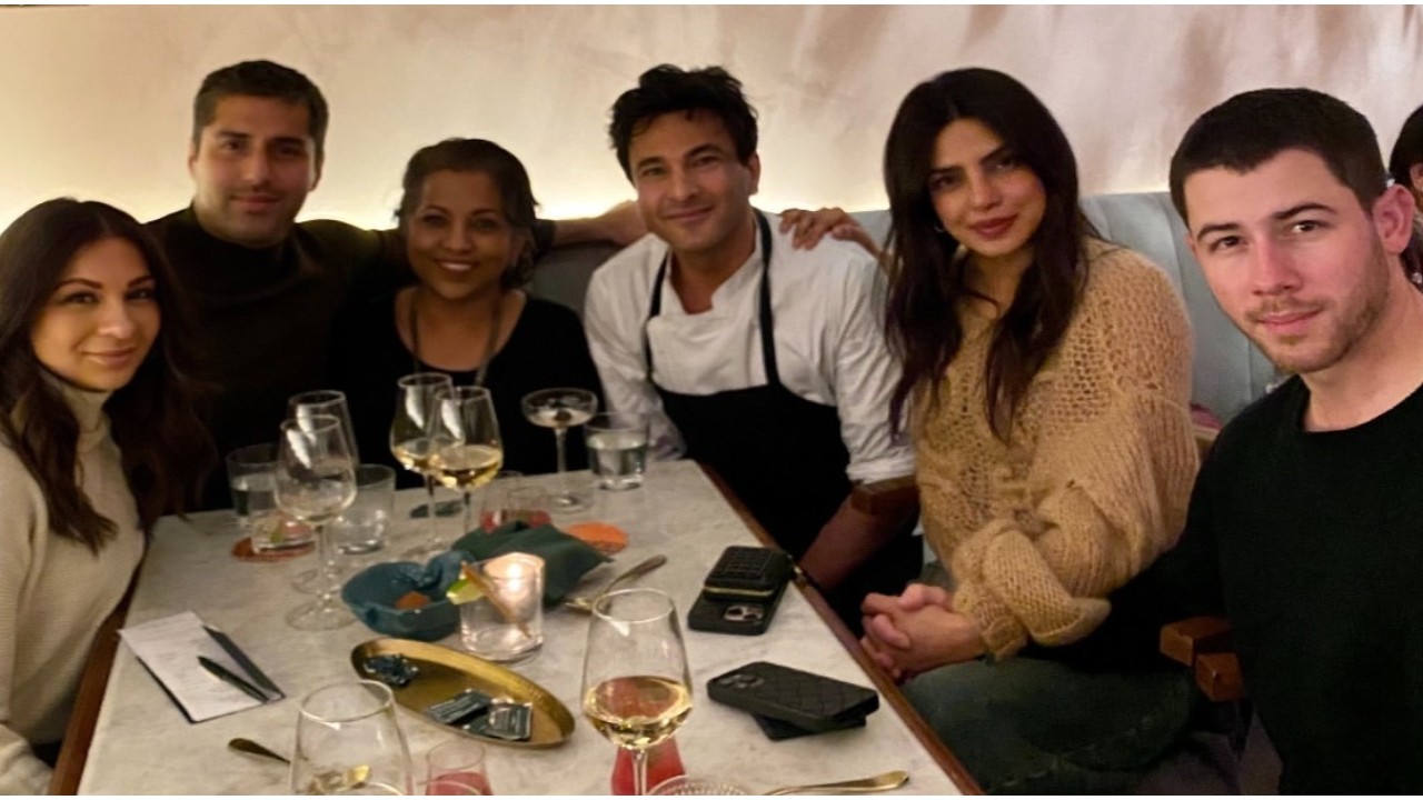 INSIDE Priyanka Chopra and Nick Jonas’ ‘Punjabi feast’ at Vikas Khanna’s New York restaurant; actress thanks chef for ‘taste of home’