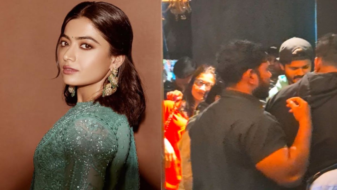 Rashmika Mandanna joins Vijay Deverakonda’s family to watch Pushpa 2 at the theaters