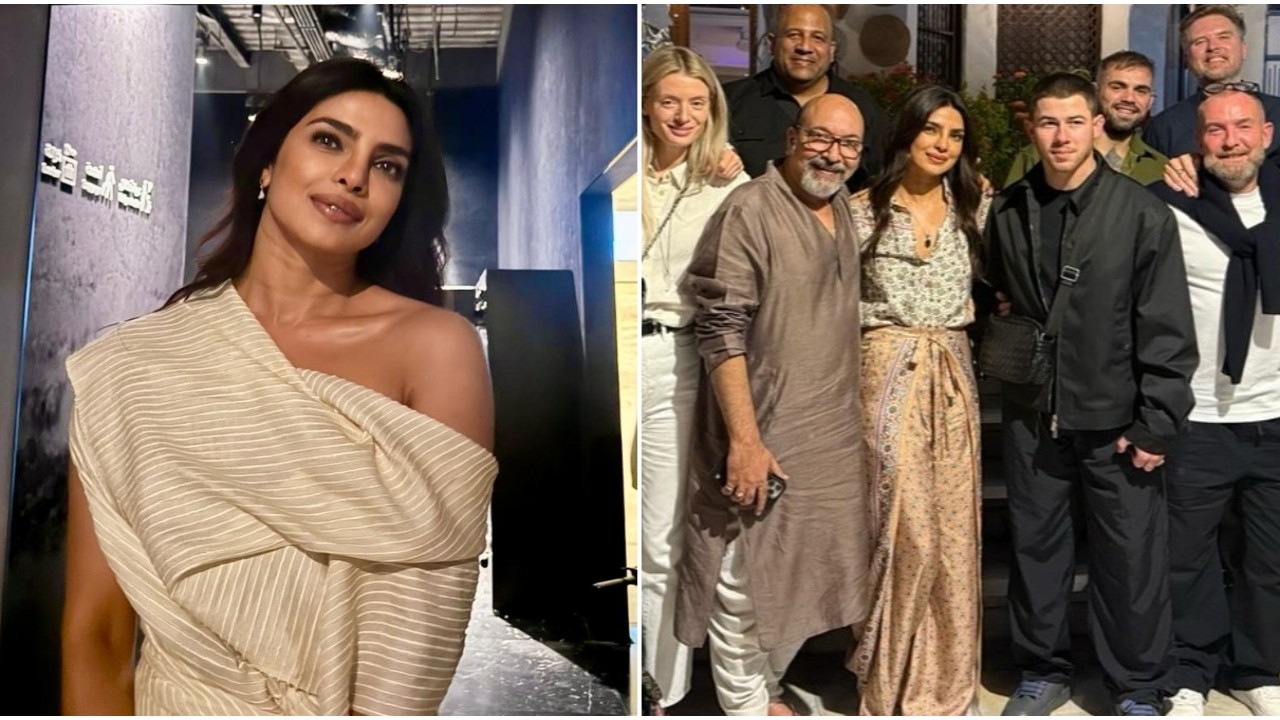 Priyanka Chopra-Nick Jonas’ RSIFF visit ft. stunning lights and food looks all things fun