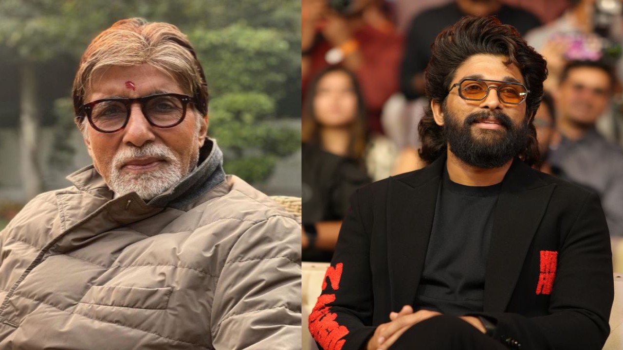 Amitabh Bachchan REACTS on being compared with Allu Arjun