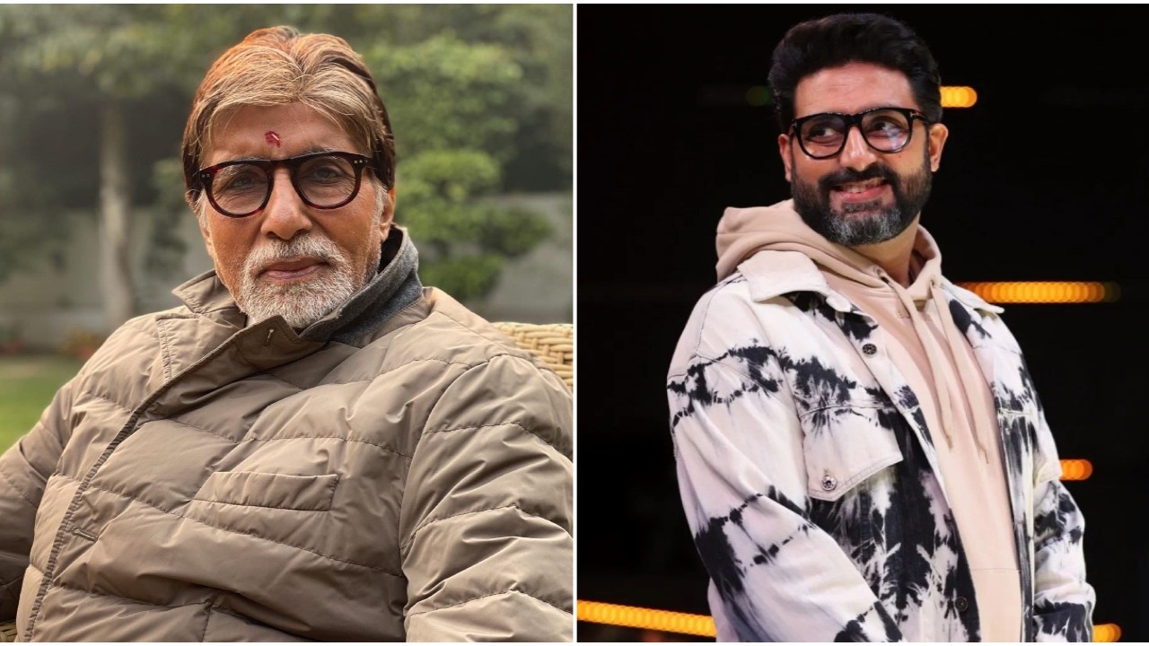 Amitabh Bachchan comes to son Abhishek Bachchan's defense as netizen asks him to speak in Hindi: ‘Bolne ko kehte ho…’