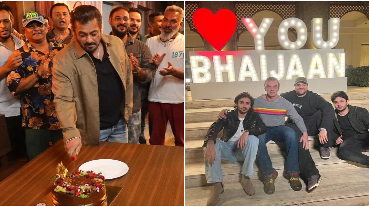 Salman Khan’s birthday celebration with family and friends in Jamnagar is as grand as it gets; see INSIDE glimpses ft fireworks and decor