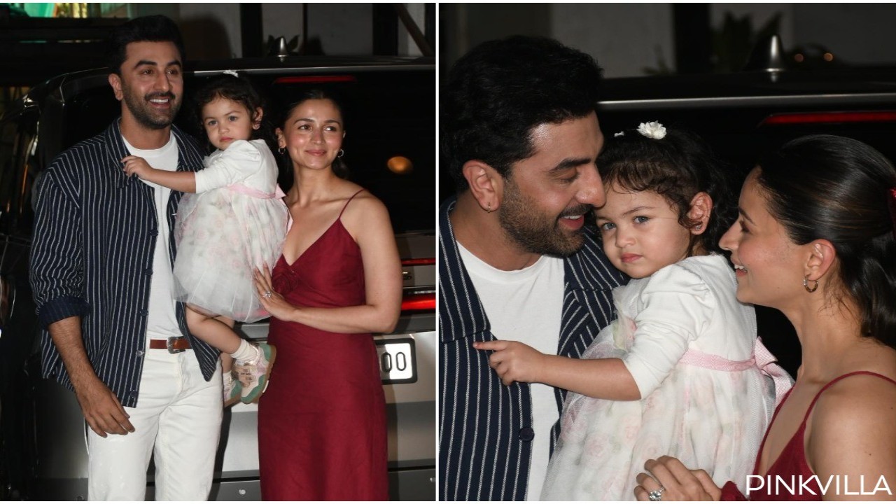 WATCH: Alia Bhatt and Ranbir Kapoor’s daughter Raha steals the show with her adorable ‘Merry Christmas’ and flying kisses at family lunch