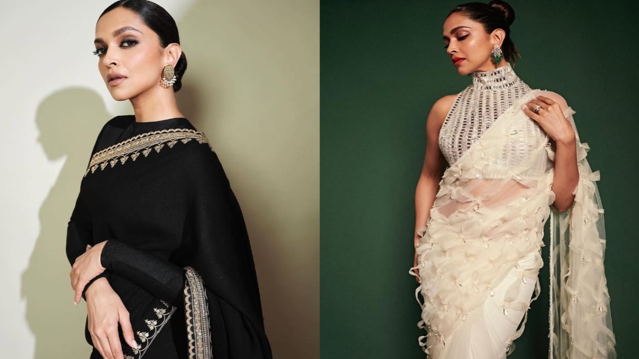 Are you a bridesmaid this wedding season? Here are 5 sarees from Deepika Padukone’s closet that will help you shine brighter.